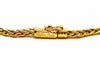 Caplain Saint André Necklace Palm Tree Chain Necklace Yellow Gold Sapphire 58 Facettes 1595121CN