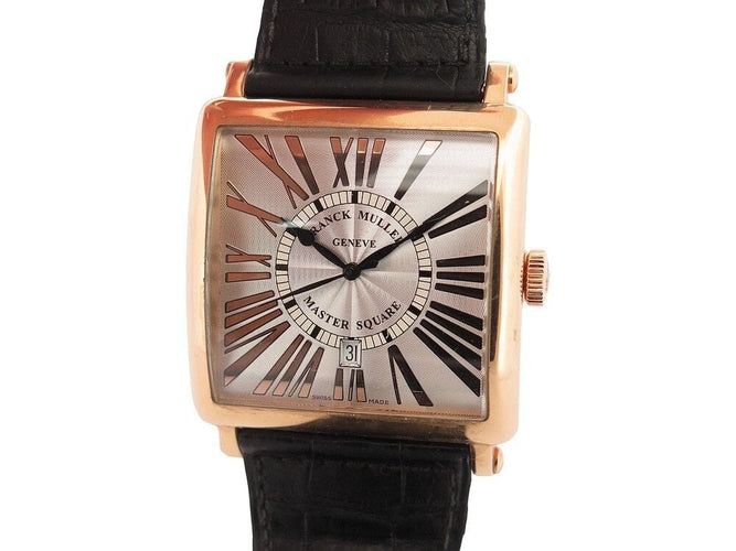 Montre montre FRANCK MULLER master square 6000k or rose 18k automatique 58 Facettes 250886