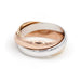 Ring 50 Trilogy Ring Yellow Gold 58 Facettes 1833556CN