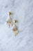 Earrings Yellow gold earrings with pearl fringes 58 Facettes