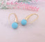 Boucles d'oreilles Boucles d'oreilles pendantes Turquoise 58 Facettes AA 1482