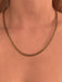 Necklace Palm mesh necklace 58 Facettes 2124