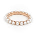 Ring 52 Ginette NY Ring Alliance Maria Pink gold Pearl 58 Facettes 2246417CN