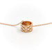 Necklace Necklace Rose gold Diamond 58 Facettes 1680614CN