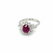 Bague Bague Diamant Rubis 58 Facettes