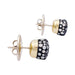 Puces Pomellato earrings, “Nudo”, two golds, brown diamonds. 58 Facettes 33225