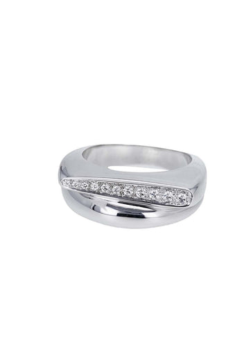 Bague 53 Bague FRED Success Petit modèle en Or Blanc 750/1000 58 Facettes 61924-57819