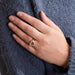Ring 52.5 “LEV” DIAMOND RING 58 Facettes BO/230059