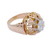 Bague 61 Bague vintage or rose, diamant. 58 Facettes 32211