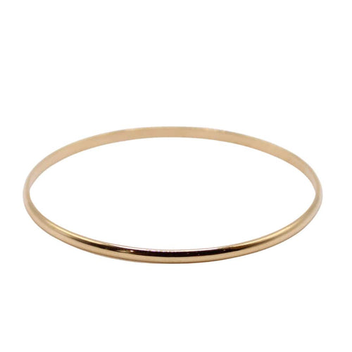 Bracelet Bracelet Jonc Or jaune 18k lisse 58 Facettes