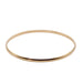 Smooth 18k yellow gold bangle bracelet 58 Facettes