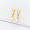 Boucles d'oreilles Boucles d'oreilles Or jaune Perle 58 Facettes 28917