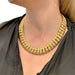 Necklace Yellow gold American mesh necklace. 58 Facettes 31396
