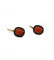 Boucles d'oreilles Boucles D'oreilles - Or, Corail Et Email 58 Facettes 220217R