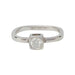 Ring 50 Dinh Van ring, “Le Cube Diamant”, white gold, diamond. 58 Facettes 31304