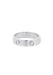 Ring 61 CARTIER Love Ring in 950/1000 Platinum 58 Facettes 60005-55705