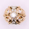 Bague Bague diamants, pierre blanche 58 Facettes
