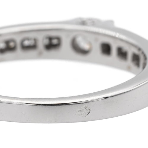 Bague 56 Bague Solitaire Or blanc Diamant 58 Facettes 578406CD