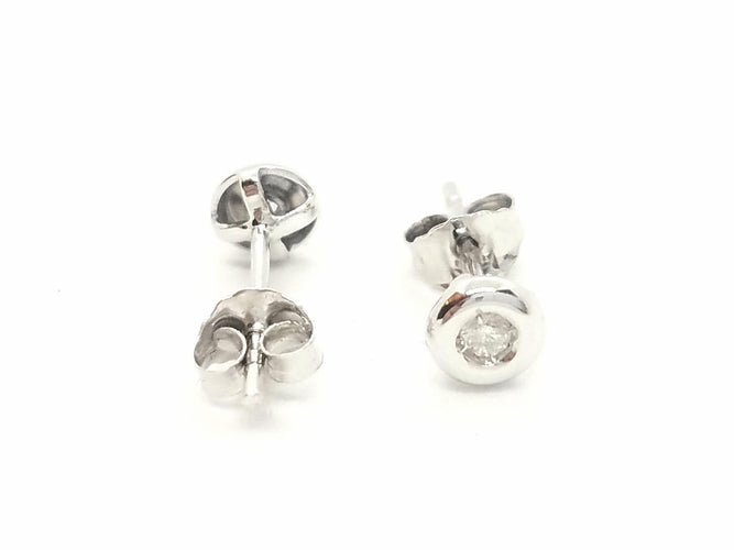 Boucles d'oreilles Boucles d'oreilles Or blanc Diamant 58 Facettes 579243RV