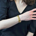 Bracelet Vintage yellow gold bracelet 58 Facettes 22-166