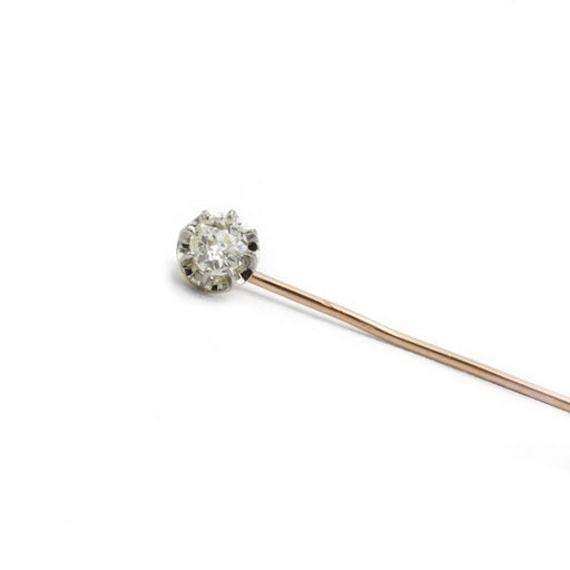 Broche Épingle à cravate - Or, Platine & diamant 58 Facettes 230268R
