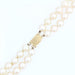 Necklace Double row cultured pearl necklace 58 Facettes 22-100