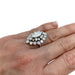 Ring 60 1,29 carat diamond platinum ring. 58 Facettes 31308