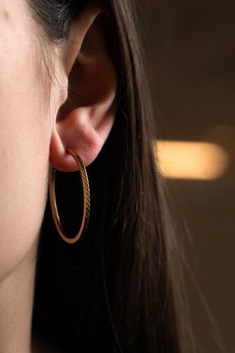 Boucles d'oreilles Boucles d'oreilles Créoles Or jaune 58 Facettes 1917640CN