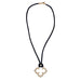 Necklace Cartier necklace, “Clover Gothique”, yellow gold and diamonds. 58 Facettes 33408