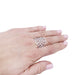 Ring 54 Messika ring, “Promess”, white gold, diamonds. 58 Facettes 33608
