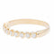 Bague 54 Bague Alliance Or jaune Diamant 58 Facettes 2282673CN