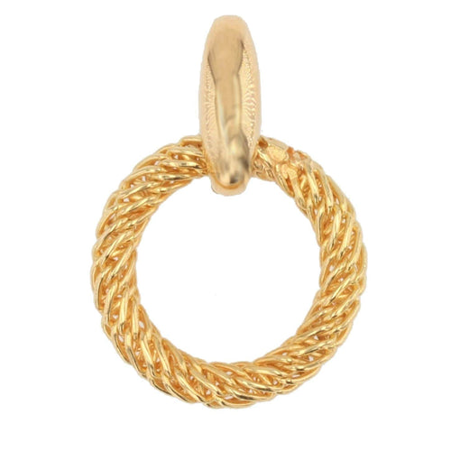 Pendentif Pendentif rond en or 58 Facettes 21-314B