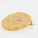 Broche Broche en or jaune au décor floral rubis diamants 58 Facettes 21-542