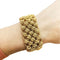 Bracelet Bracelet "Résille" en or jaune. 58 Facettes 31029