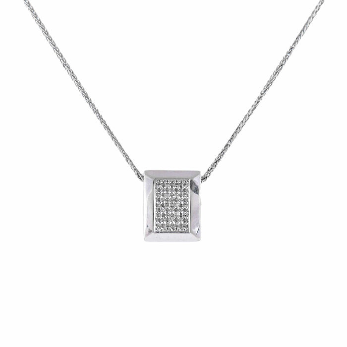 Collier Pendentif sur chaîne Diamants 58 Facettes