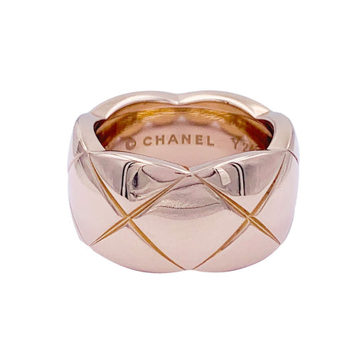 Ring 52 Chanel ring, “Coco Crush”, in pink gold. 58 Facettes 33007