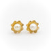 Earrings Stud Earrings Yellow Gold Pearl 58 Facettes 1913098CN