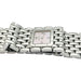 Watch Cartier "Panthère ribbon" watch in steel and mother-of-pearl. 58 Facettes 31836