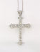 Pendentif Pendentif croix Belle Epoque diamants taille ancienne 58 Facettes J85