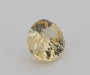 Gemstone Saphir jaune non chauffé non traité 1.04cts 58 Facettes 155