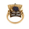 Bague 58 Bague vintage lapis-lazuli et saphirs 58 Facettes 31382