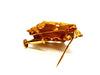 Brooch Brooch Yellow gold Pearl 58 Facettes 1180577CD