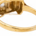 Ring 52 Tank Ring Yellow Gold Diamond 58 Facettes 2360827CN