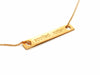 Ginette NY necklace Baguette necklace Rose gold 58 Facettes 1964552CN