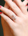 Ring 56 “Toi & Moi” ring White gold Diamonds 58 Facettes J190