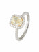 Bague Bague Diamant Fancy et diamants 58 Facettes HS2960