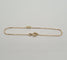 Bracelet Bracelet or jaune 18 carats sertie de diamants 58 Facettes