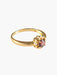 Bague 52 Bague Fleurette Rubis 58 Facettes