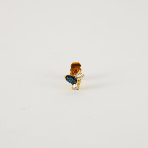 Boucles d'oreilles Boucles d'oreilles Diamants Saphirs 58 Facettes EL2-64