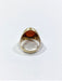 Ring 63 Men's Signet Ring Carnelian Intaglio 58 Facettes 953555